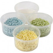 parelfoamklei geel/groen/blauw 4-delig