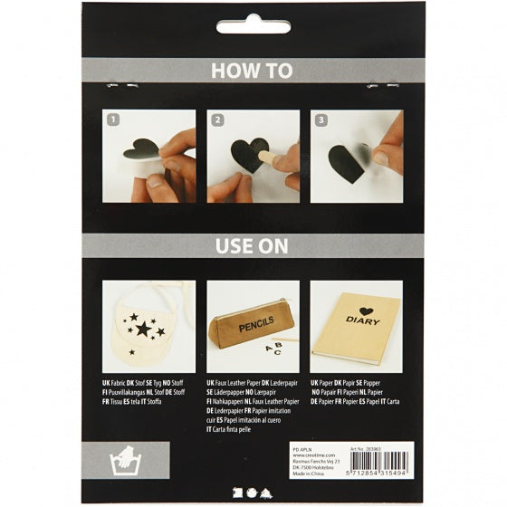 rub-on stickers sterren 12 x 15