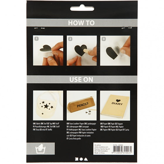 rub-on stickers zeedieren 12 x 15