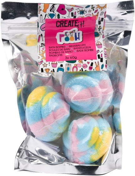 bruisballen eenhoorn Pooh 3 stuks