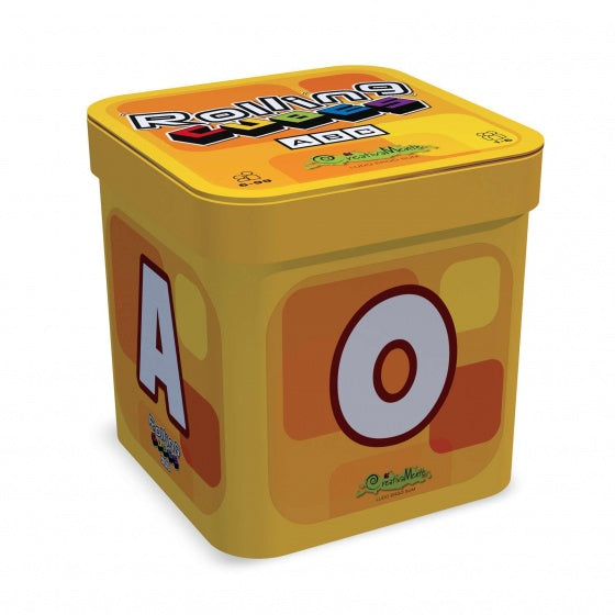 Rolling Cubes ABC 7 x 7 x 7 cm reisspel
