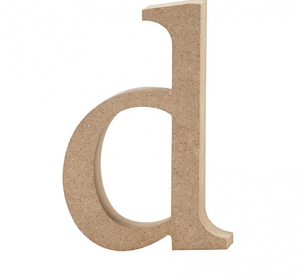 letter d MDF 12