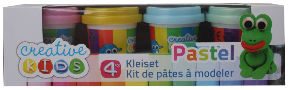 Klei Set Pastel 4-delig 55 gram