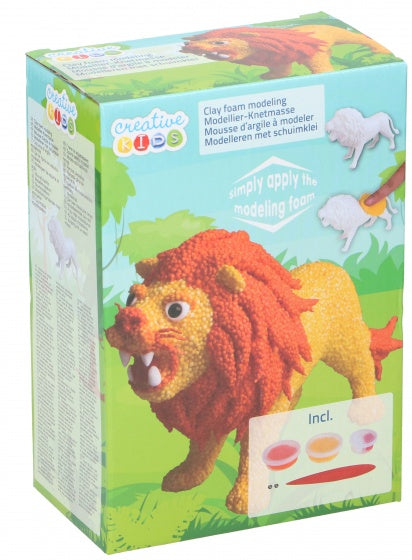 schuimklei junior leeuw 5-delig