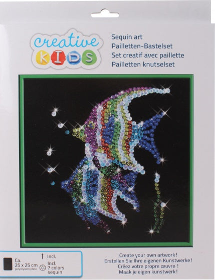 Sequin Art Vis 8-delig