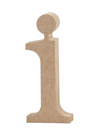 letter i MDF 10