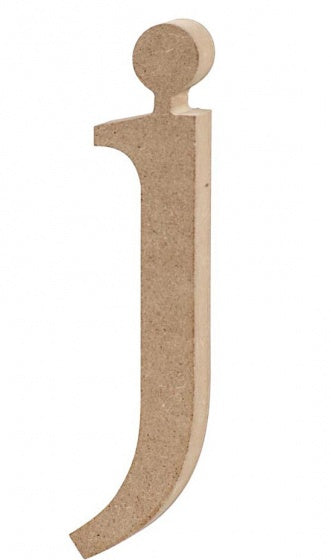 letter j MDF 15