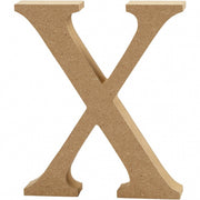 letter X MDF 13 cm