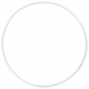 metalen draadring 2 mm wit 10 cm 10 stuks