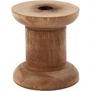 spoelen Vintage hout 30/48 x 50 mm bruin 10 stuks