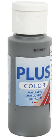 acrylverf Plus Color 60 ml donkergrijs