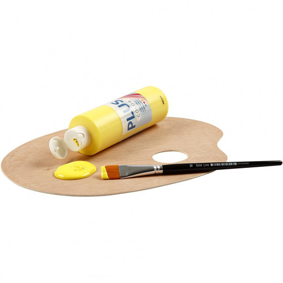 acrylverf 'Plus Color' primair geel 250ml