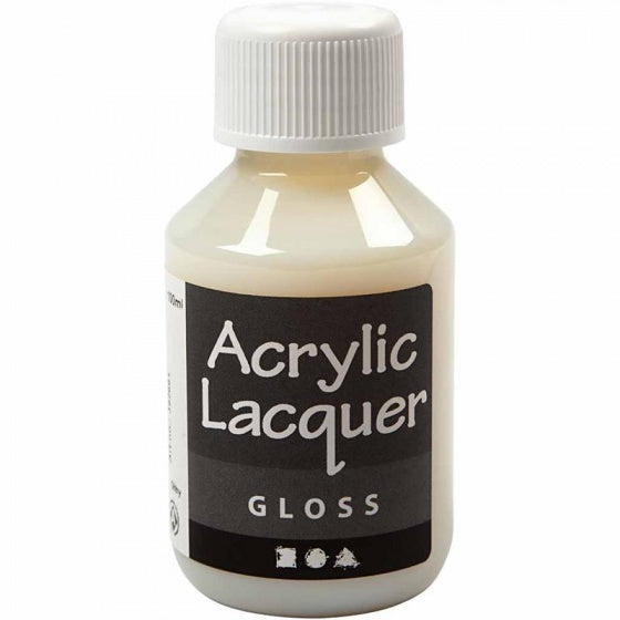 acrylvernis 100 ml transparant