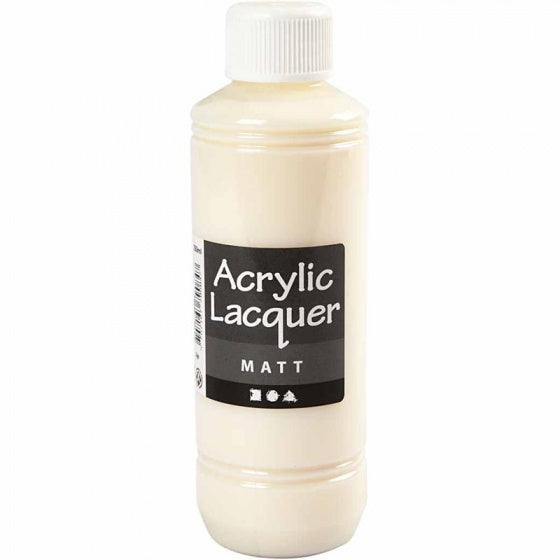 acrylvernis 250 ml transparant