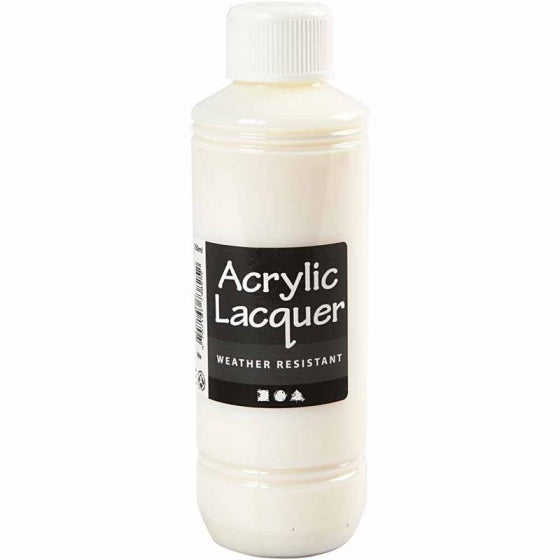 acrylvernis 250 ml transparant