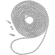 balletjesketting 1 m zilver 1
