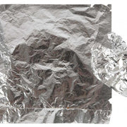 bladmetaalfolie 16 x 16 cm zilver 25 vellen