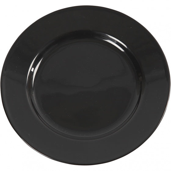 borden 6 stuks 19 cm zwart