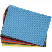 borduurblad Kruissteken 23 x 33 karton 10 stuks