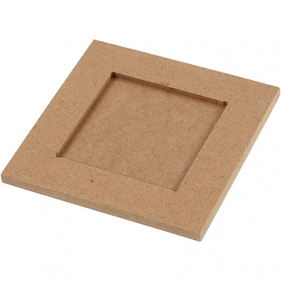 collagelijst 10 x 10 cm bruin
