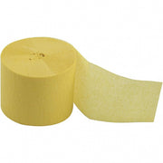 crêpepapier 20 m 5 cm 20 stuks geel