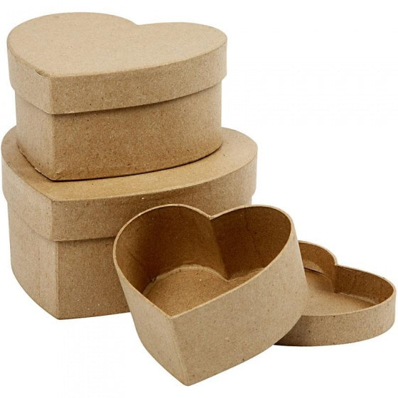 dozen Hart papier-maché 10-12
