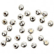 eindkralen verzilverd 3 mm 20 stuks