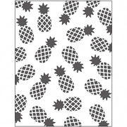 embossingfolder 11 x 14 cm ananassen