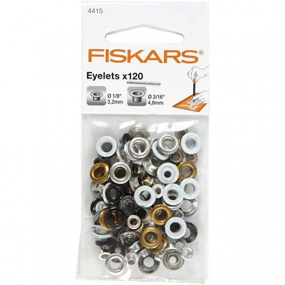 eyelets 120 stuks multicolor