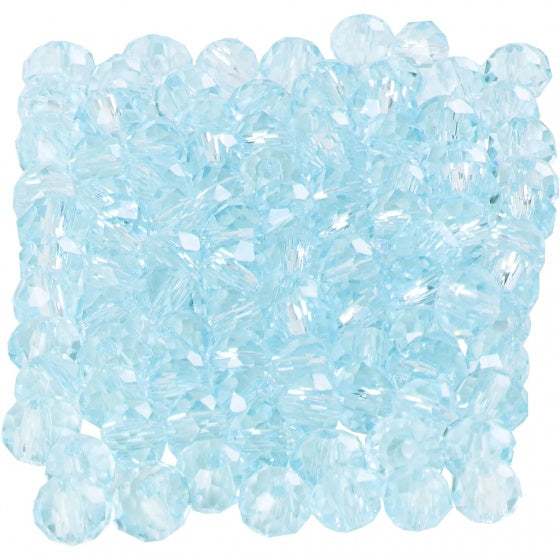 facetkralen blauw 4 mm 100 stuks