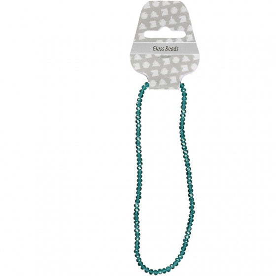 facetkralen groen 4 mm 100 stuks