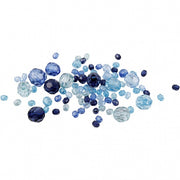 facetkralen mix blauw 45 g