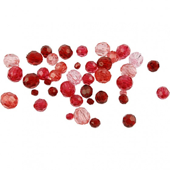 facetkralen mix rood 45 g
