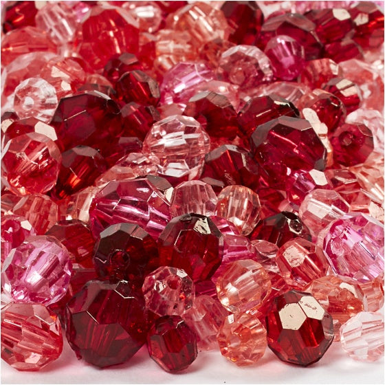 facetkralen mix rood 45 g