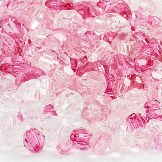 facetkralen mix roze 45 g