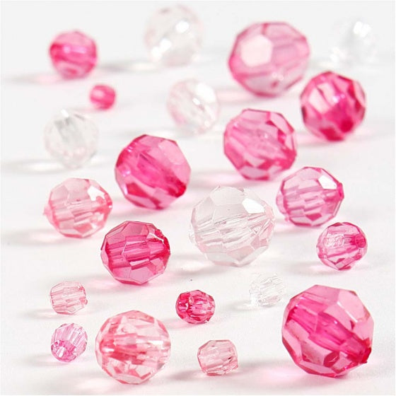 facetkralen mix roze 45 g