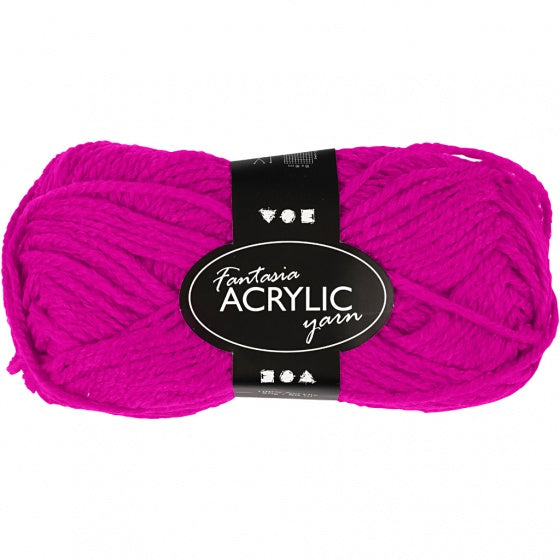fantasia acryl garen fuchsia 80 m 50 g