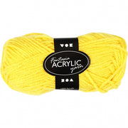 fantasia acryl garen geel 80 m 50 g