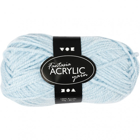 fantasia acryl garen lichtblauw 80 m 50 g