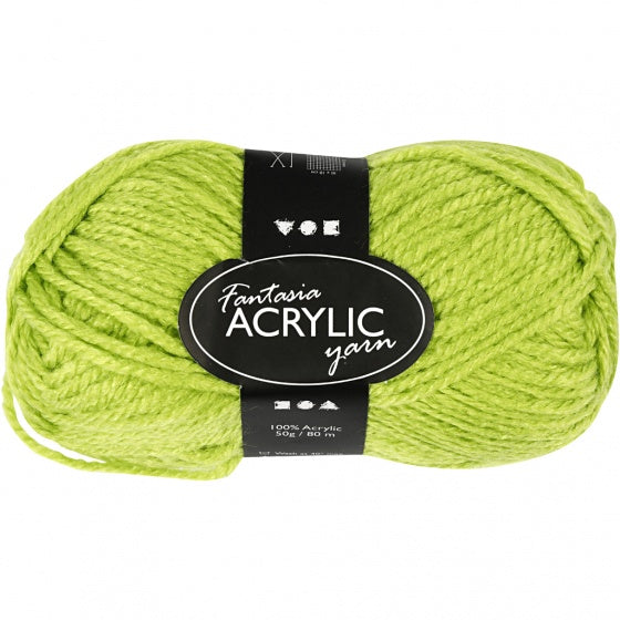 fantasia acryl garen lime 80 m 50 g