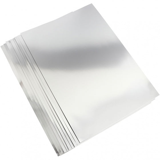 foliekarton A2 zilver 10 stuks
