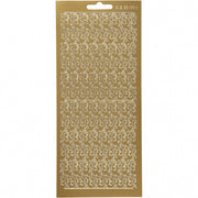 foliestickers randjes 1 stickervel goud