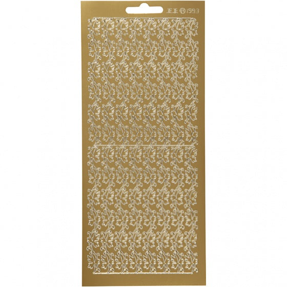 foliestickers randjes 1 stickervel goud