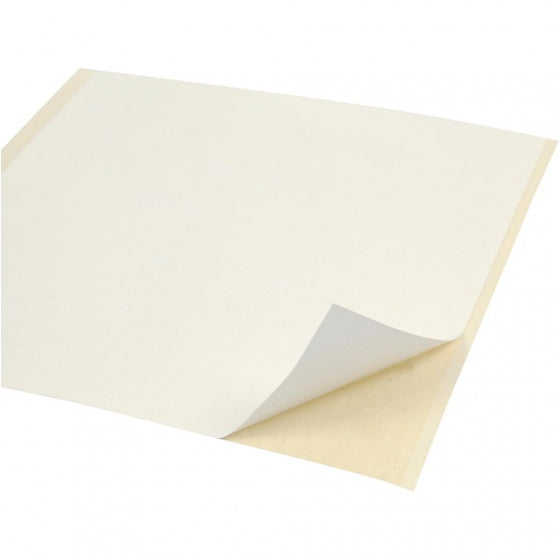 foto kralen kleeffolie 15x15 cm wit