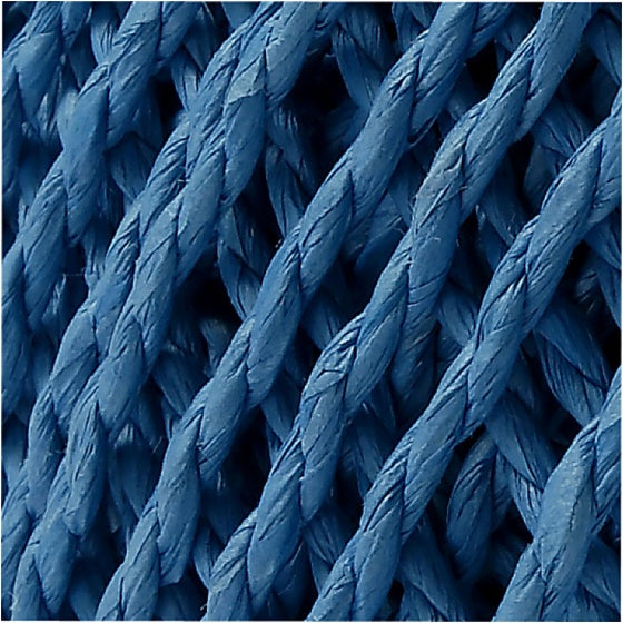 garen Weaving Paper 3 mm blauw 40 meter per bol