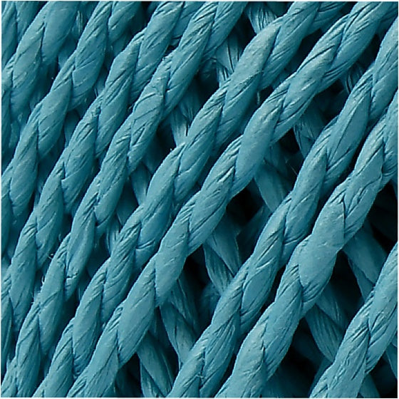 garen Weaving Paper 3 mm turquoise 40 meter per bol