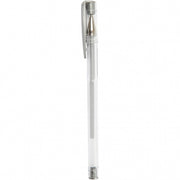 gelpen 6 stuks 15 cm zilver