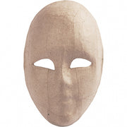 gezichtsbedekkend masker 23 x 16 cm papier-maché