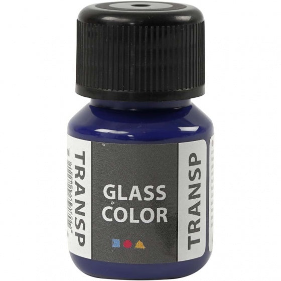 glas- & porseleinverf Glass Color 30 ml blauw