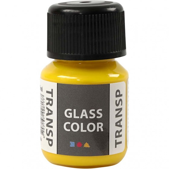 glas- & porseleinverf Glass Color 30 ml geel